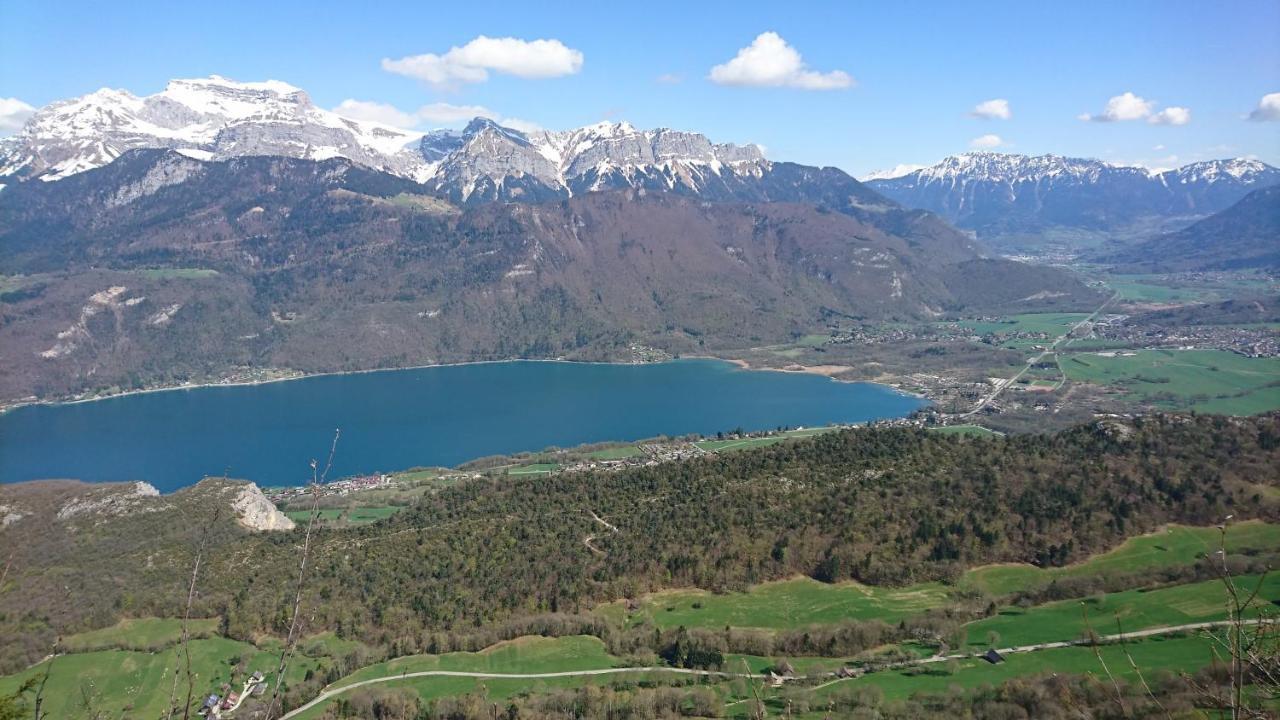 Studio A La Campagne Au Bout Du Lac D'Annecy Дусар Екстериор снимка